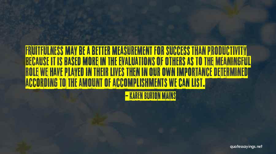 Balarmed Quotes By Karen Burton Mains Balarmed Quotes By Karen Burton Mains