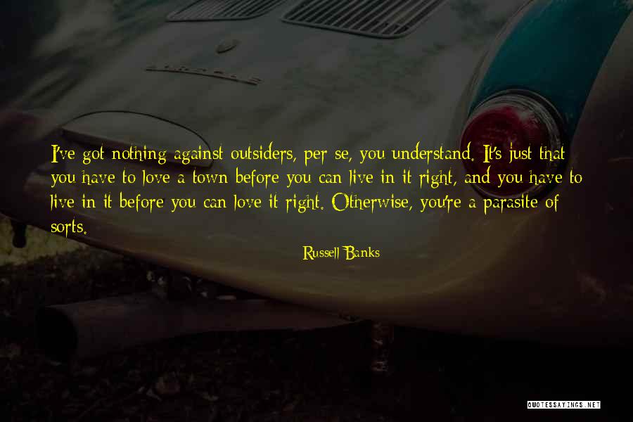 Balcerzak Edge Quotes By Russell Banks Balcerzak Edge Quotes By Russell Banks