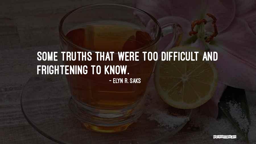 Bald Head Funny Quotes By Elyn R. Saks