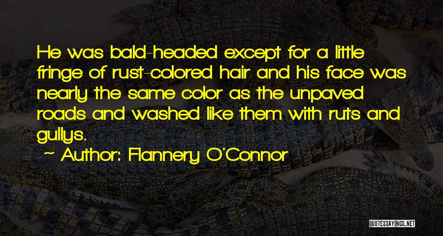 Bald Quotes By Flannery O'Connor
