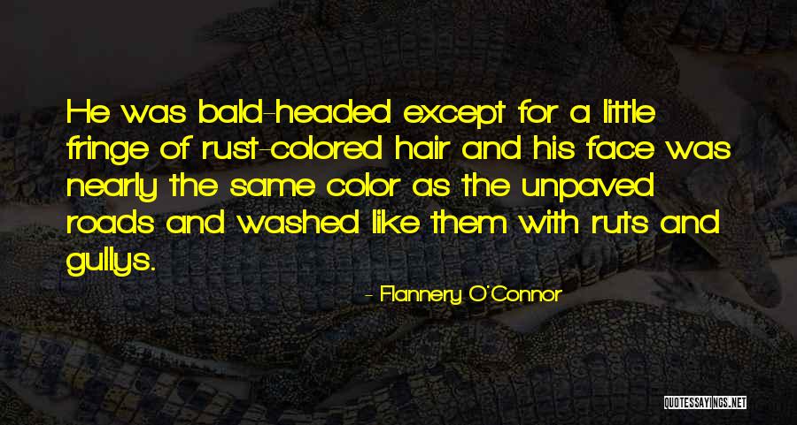 Bald Quotes By Flannery O'Connor