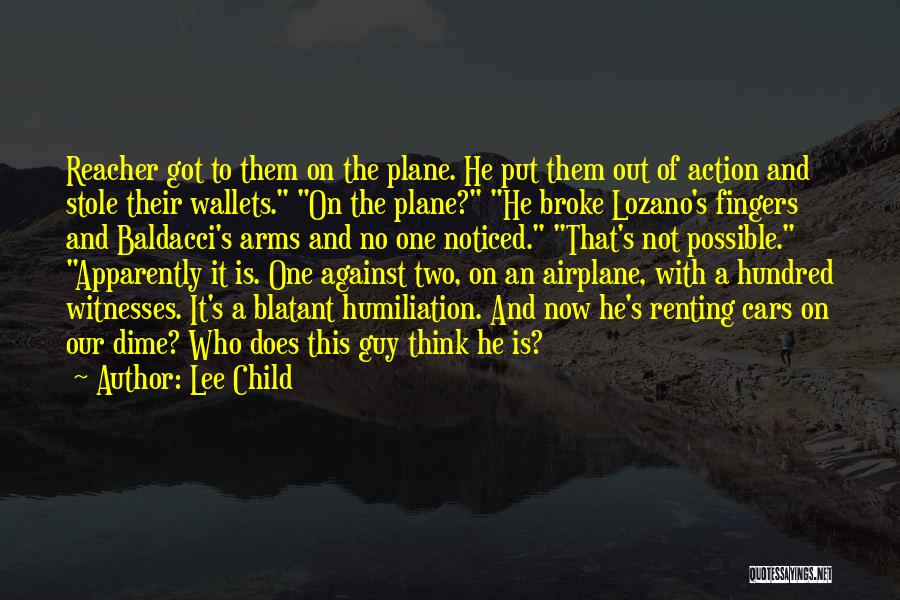 Baldacci Quotes By Lee Child