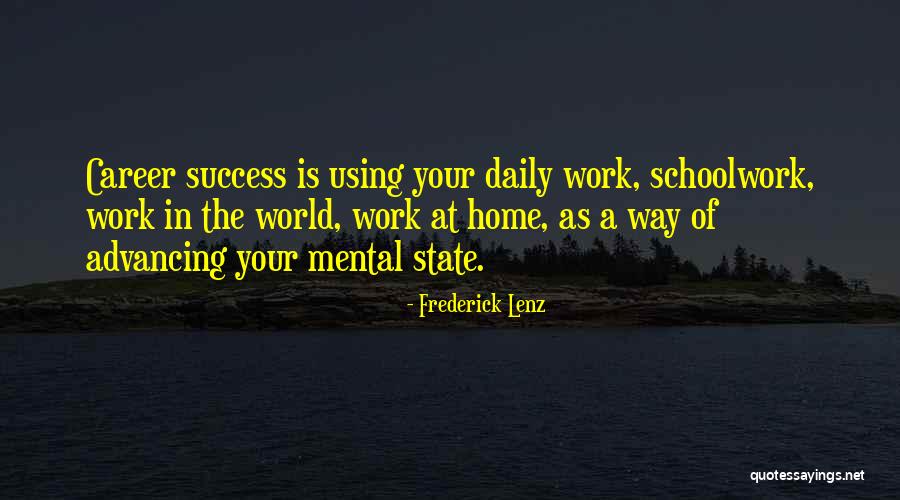 Baldecchi Grooming Quotes By Frederick Lenz