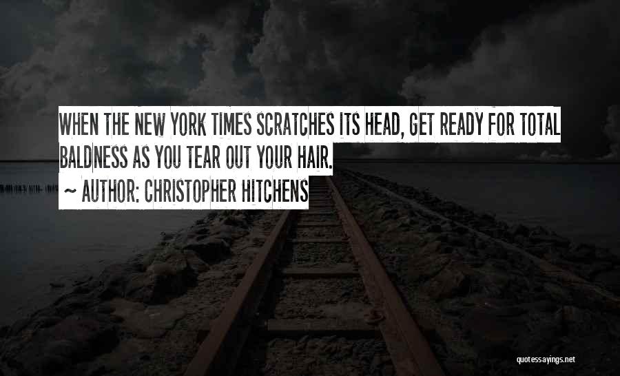 Baldness Quotes By Christopher Hitchens