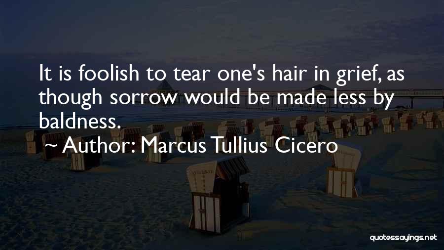 Baldness Quotes By Marcus Tullius Cicero