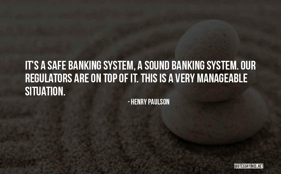 Baletka Panenka Quotes By Henry Paulson