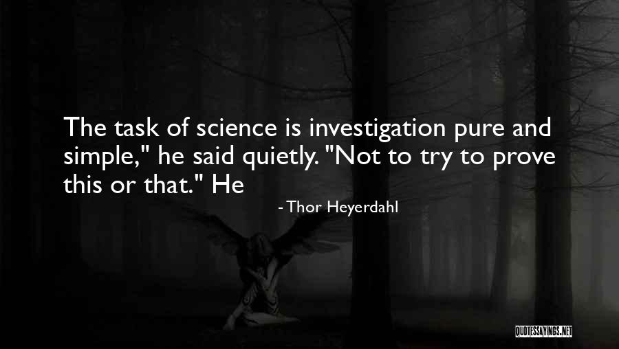 Balini Sports Quotes By Thor Heyerdahl Balini Sports Quotes By Thor Heyerdahl