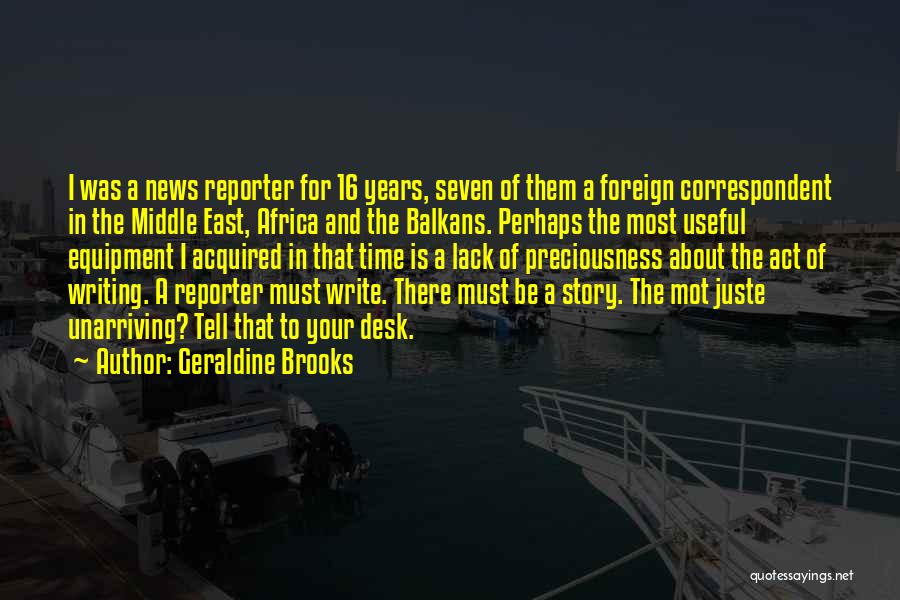 Balkans Quotes By Geraldine Brooks