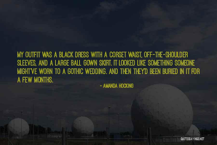 Ball Dress Quotes By Amanda Hocking