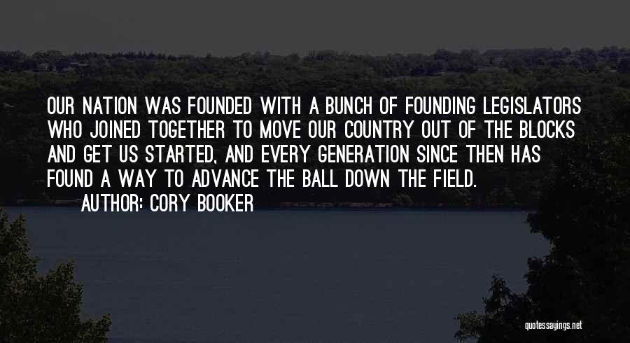 Ball Field Quotes By Cory Booker