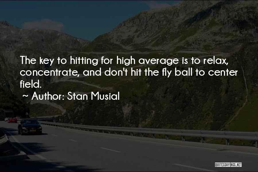Ball Field Quotes By Stan Musial