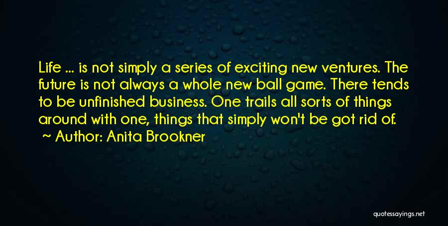 Ball Is Life Quotes By Anita Brookner