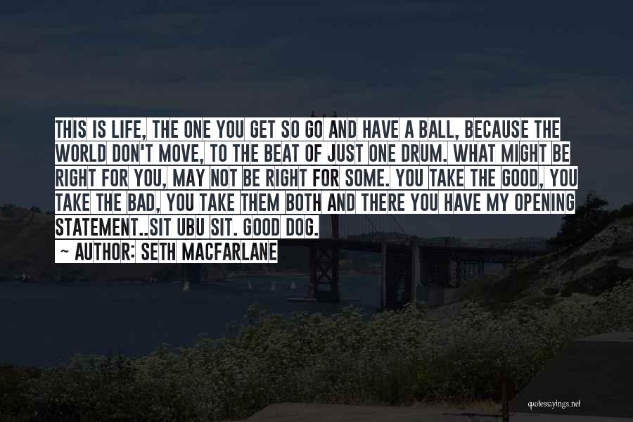 Ball Is Life Quotes By Seth MacFarlane