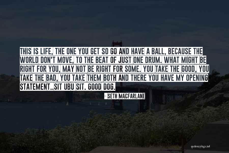 Ball Is Life Quotes By Seth MacFarlane