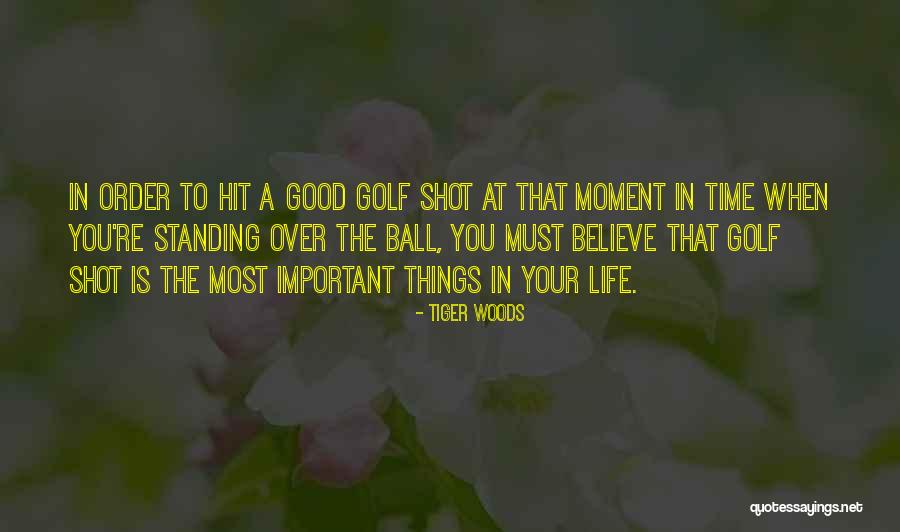 Ball Is Life Quotes By Tiger Woods