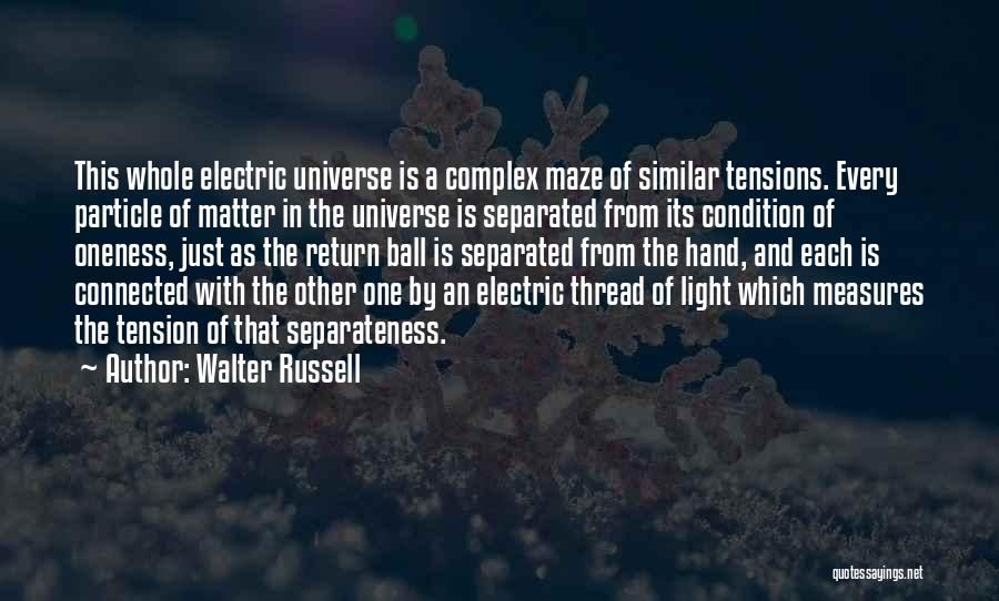 Ball Of Light Quotes By Walter Russell