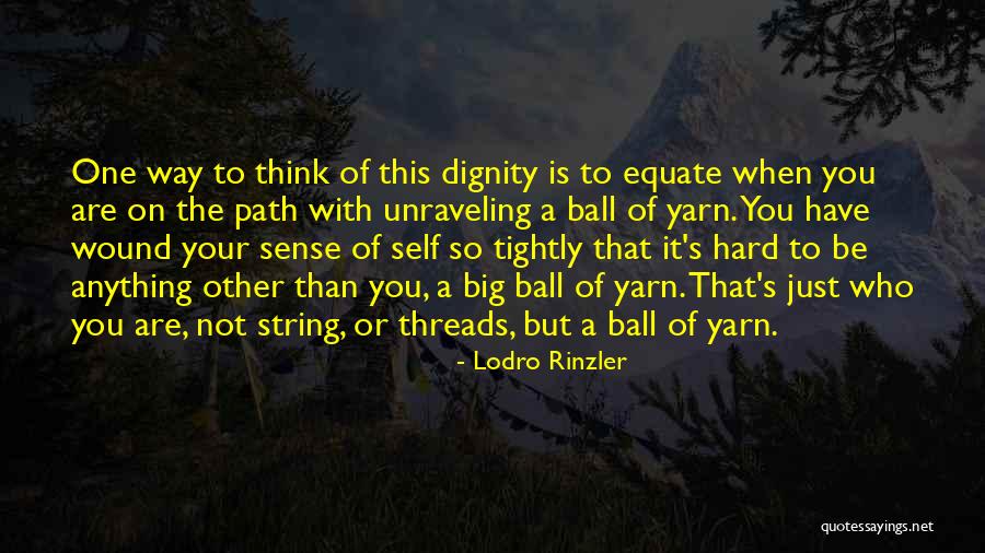 Ball Of String Quotes By Lodro Rinzler Ball Of String Quotes By Lodro Rinzler