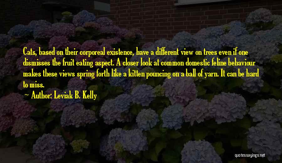 Ball Of Yarn Quotes By Leviak B. Kelly