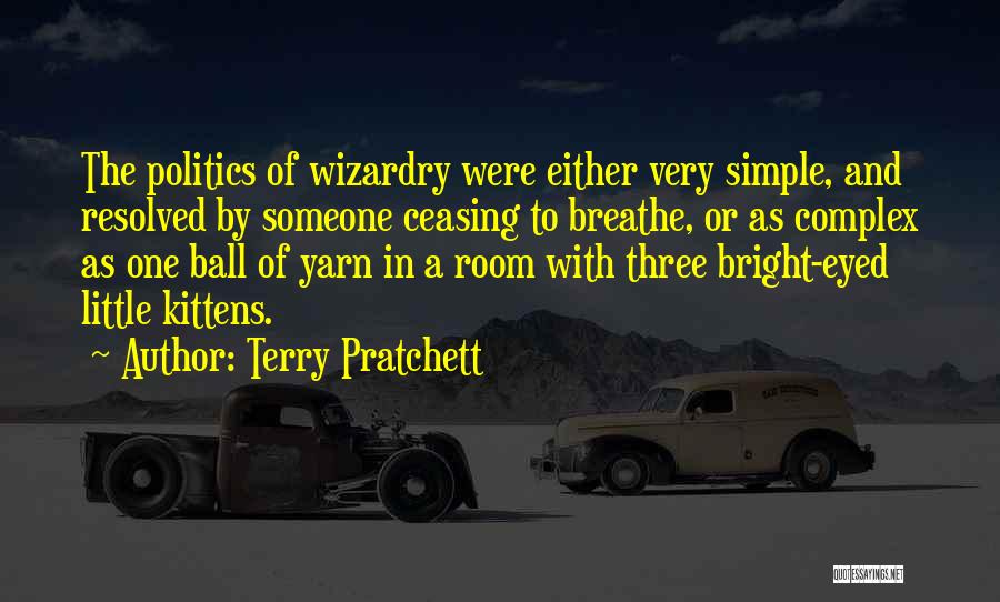 Ball Of Yarn Quotes By Terry Pratchett