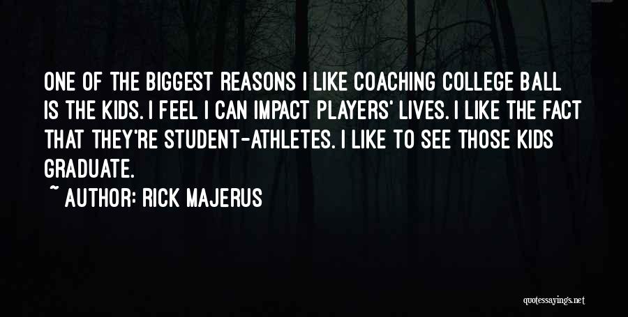 Ball Players Quotes By Rick Majerus