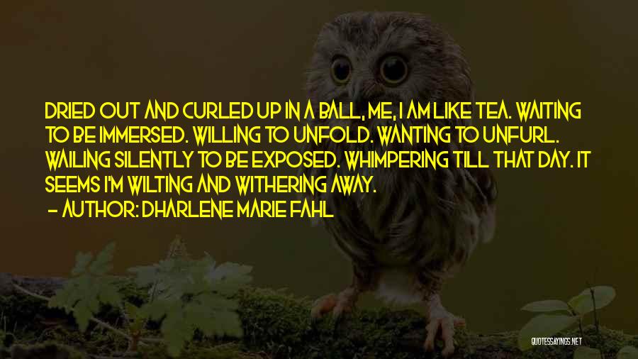 Ball Quotes By Dharlene Marie Fahl