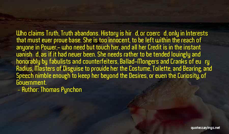 Ballad Quotes By Thomas Pynchon