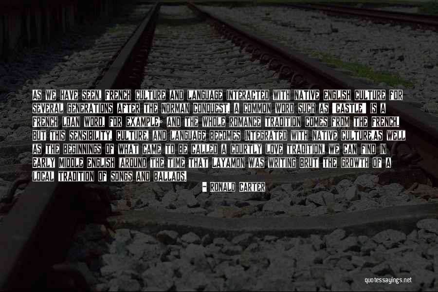 Ballads Songs Quotes By Ronald Carter Ballads Songs Quotes By Ronald Carter