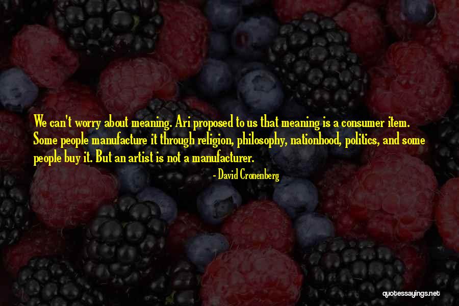 Ballenger Creek Quotes By David Cronenberg Ballenger Creek Quotes By David Cronenberg