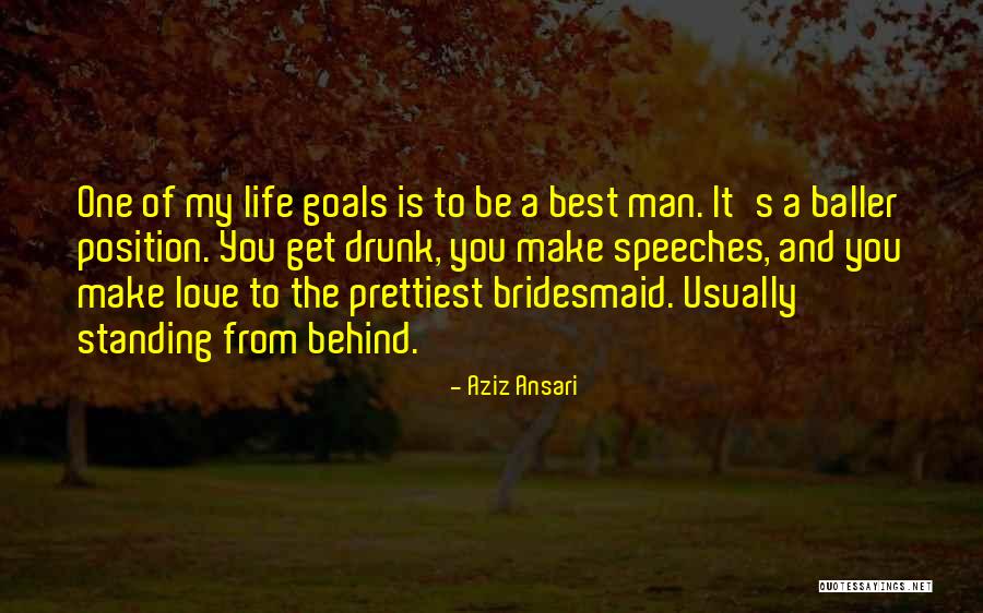 Baller Love Quotes By Aziz Ansari