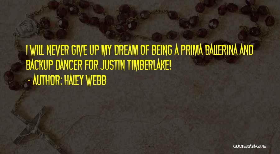 Ballerina Quotes By Haley Webb