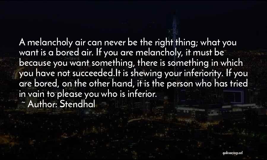 Ballimore Quotes By Stendhal