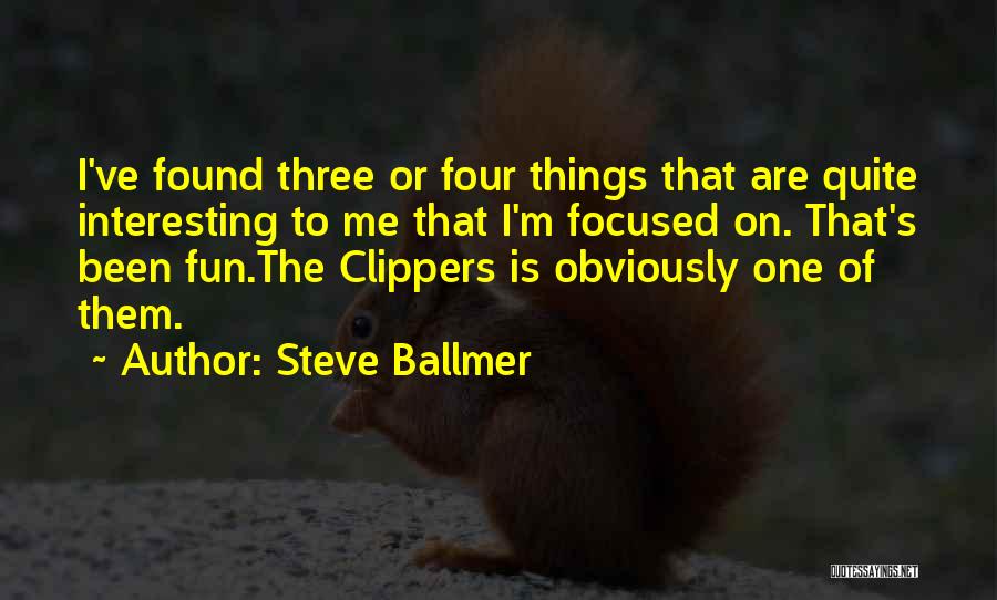 Ballmer Quotes By Steve Ballmer