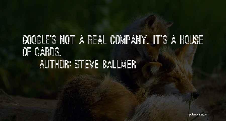 Ballmer Quotes By Steve Ballmer