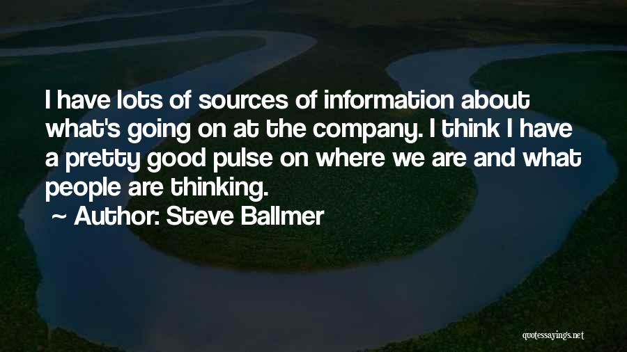 Ballmer Quotes By Steve Ballmer