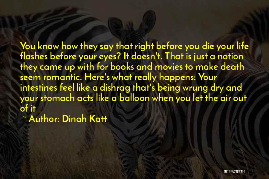 Balloon Life Quotes By Dinah Katt