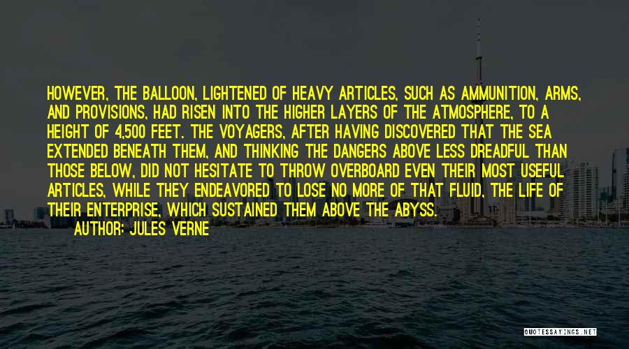 Balloon Life Quotes By Jules Verne