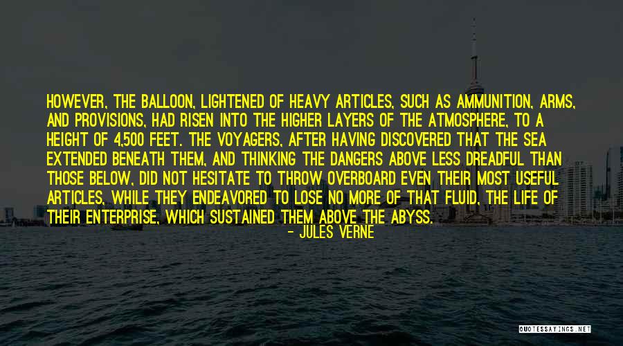 Balloon Life Quotes By Jules Verne