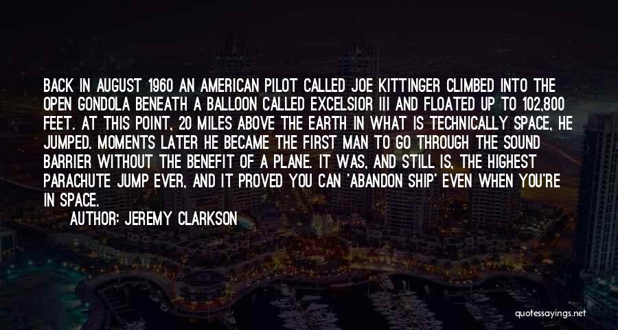 Balloon Quotes By Jeremy Clarkson