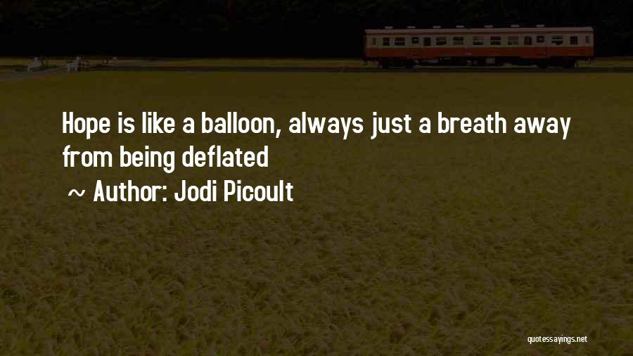 Balloon Quotes By Jodi Picoult