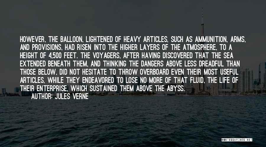 Balloon Quotes By Jules Verne