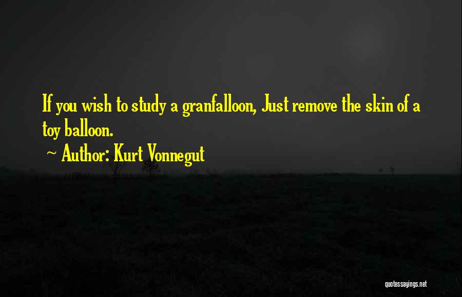 Balloon Quotes By Kurt Vonnegut