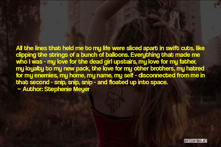 Balloons And Love Quotes By Stephenie Meyer