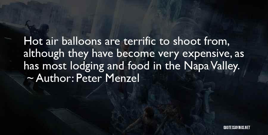 Balloons Quotes By Peter Menzel