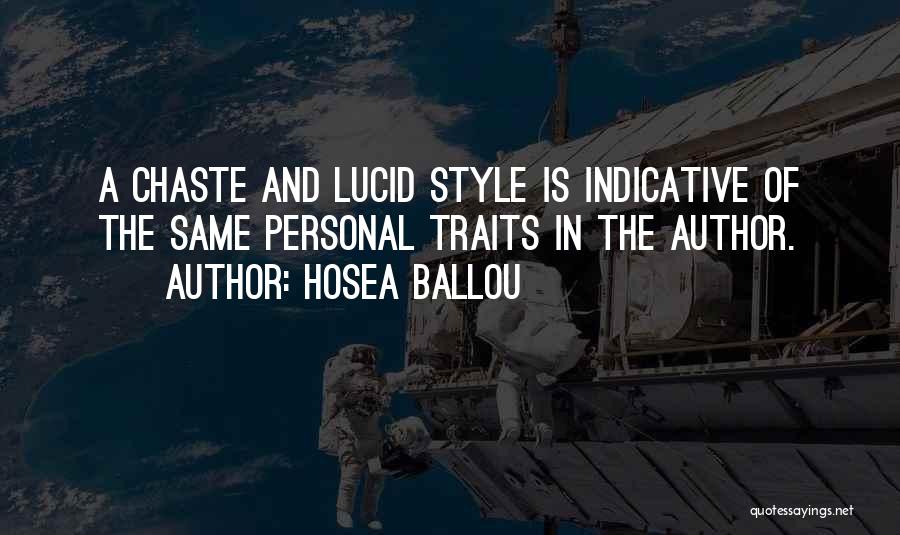 Ballou Quotes By Hosea Ballou