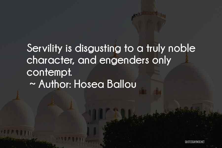 Ballou Quotes By Hosea Ballou