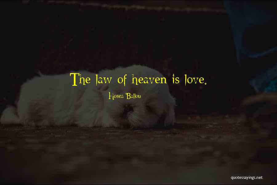Ballou Quotes By Hosea Ballou