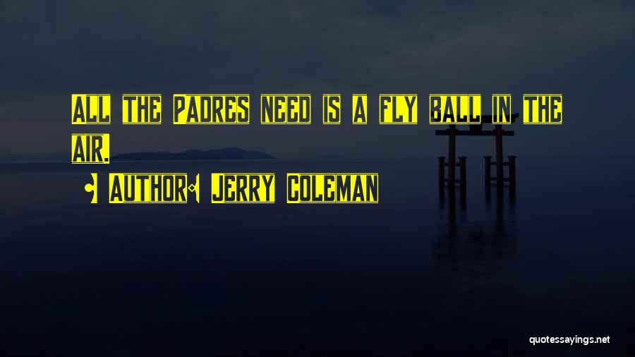 Balls In The Air Quotes By Jerry Coleman