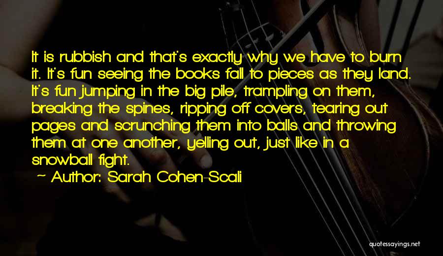 Balls Out Quotes By Sarah Cohen-Scali