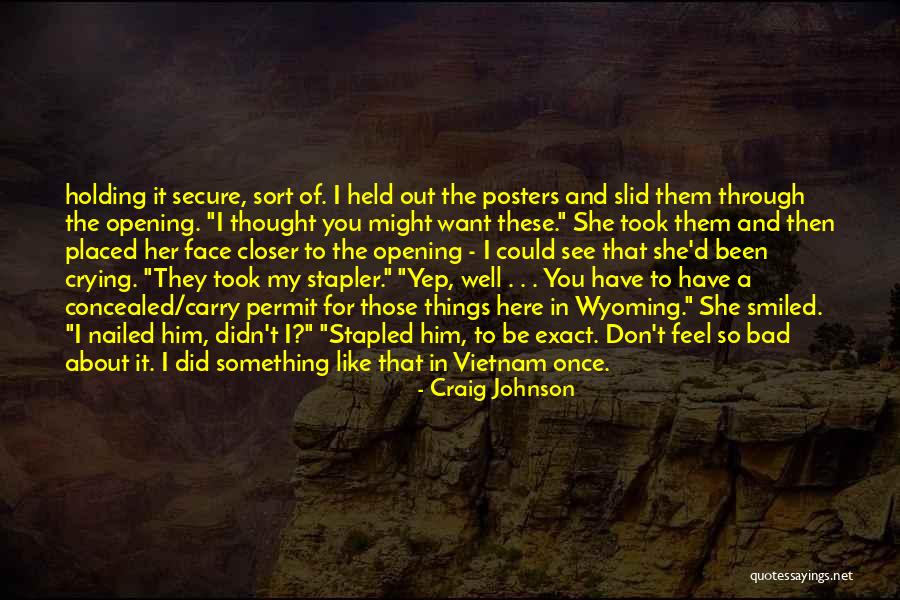 Ballyhooed Movies Quotes By Craig Johnson Ballyhooed Movies Quotes By Craig Johnson