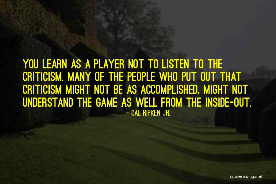 Balmaseda Basque Quotes By Cal Ripken Jr. Balmaseda Basque Quotes By Cal Ripken Jr.